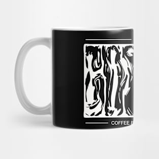 Coffee is my morning fuel version 2 Negative Mug